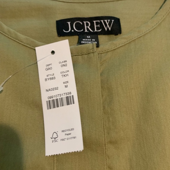 J Crew Tuxedo Tops - Picture 4 of 4
